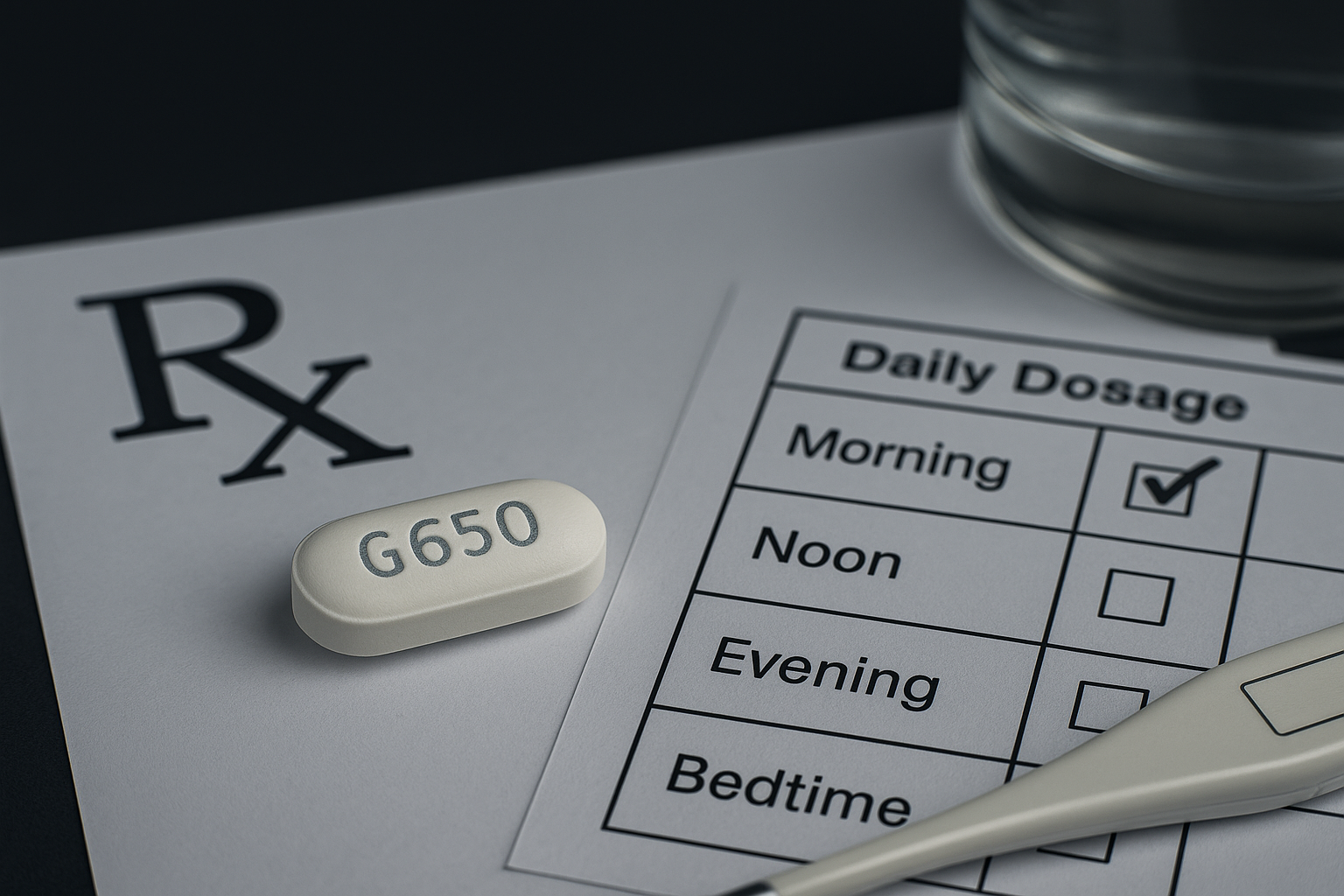 white pill G650