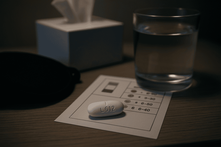 L612 white pill