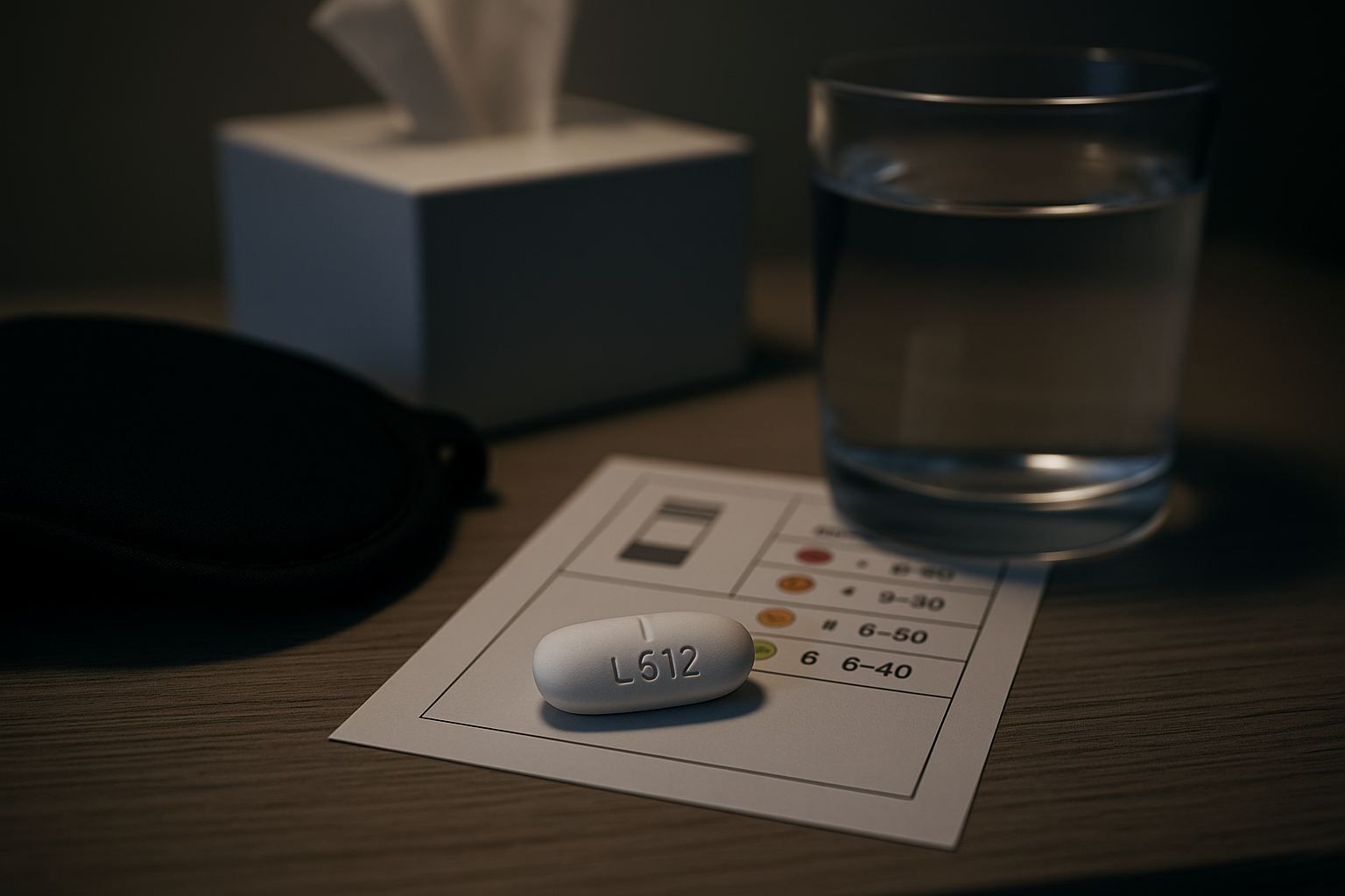 L612 white pill