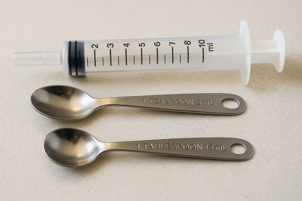 10 ml in teaspoons