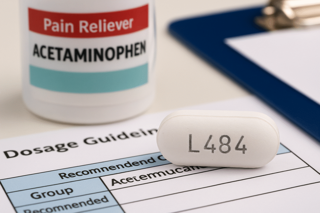 L484 white pill