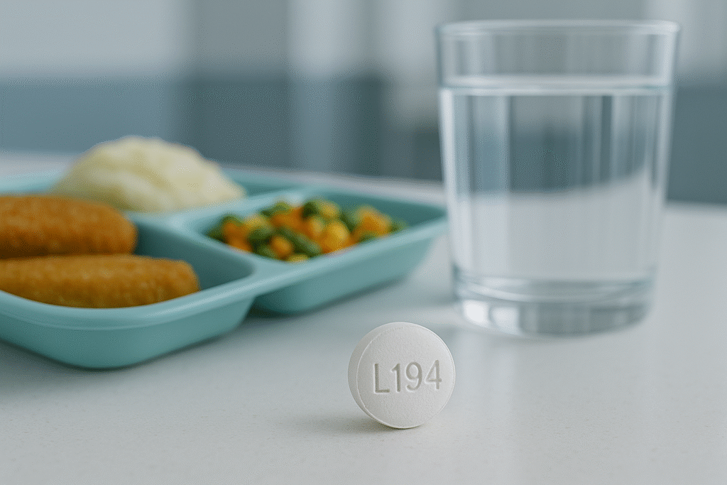 L194 white pill
